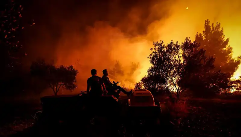 Çanakkale'de Korkutan Orman Yangını: 785 Kişi Güvenli Bölgelere Tahliye Edildi