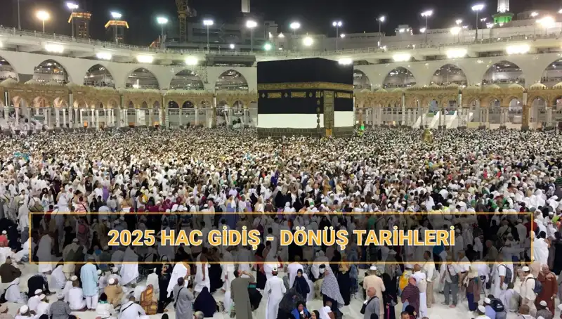 2025 Hac Tarihleri ve Fiyatları: Hac Süreci Hakkında Bilmeniz Gerekenler